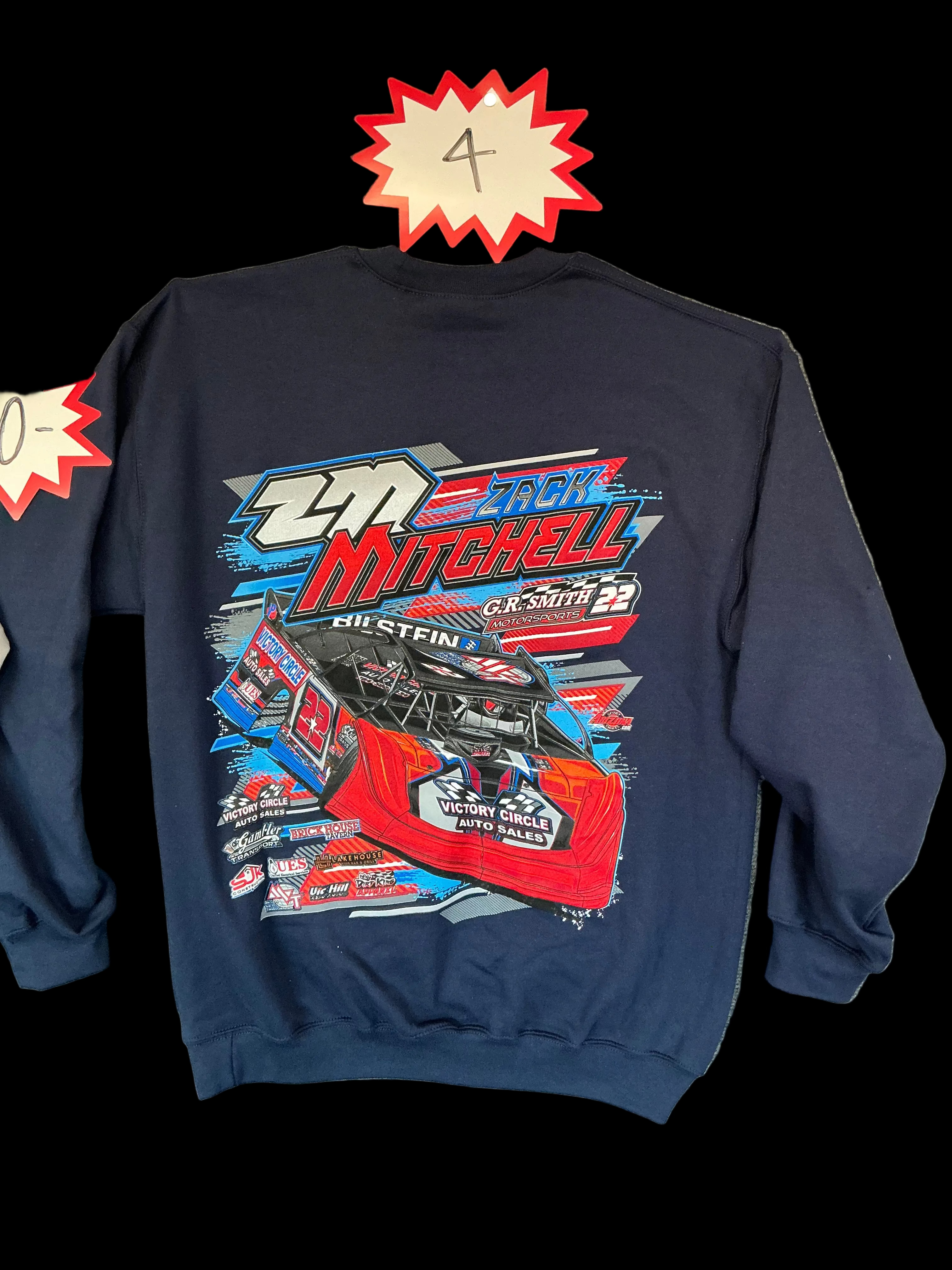 Blowout SALE ZM- 22* Crewneck (Cement, Navy)