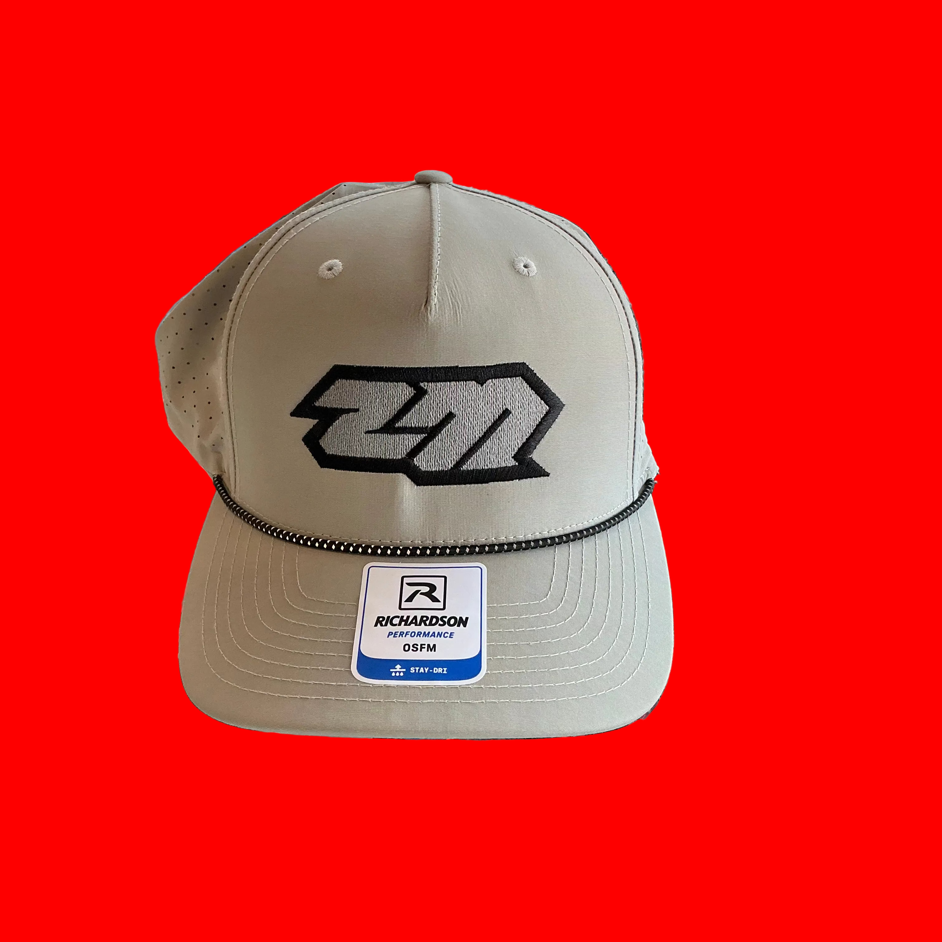 SALE Grey and Black 22* ZM Hat
